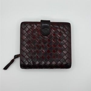 Bottega Veneta Bifold Intrecciato Wallet
